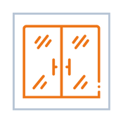 glass doors icon
